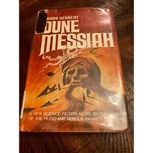 Vintage 1969 "Dune Messiah" by Frank Herbert Book Club "First Edition" rare